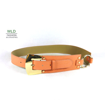 Stud PU &amp; Elastic Fashion PU Belt (KY5327)